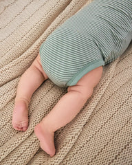 Willow Stripe Henley Bodysuit