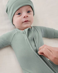 Willow Ribbed Zippy
