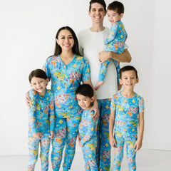 Around The World Women's Short Sleeve Pajama Top