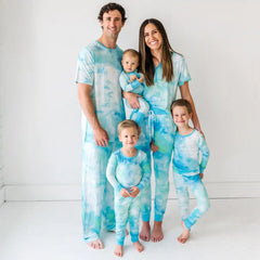 Tidepool Watercolor Men's Pajama Pants