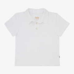 Bright White Polo Shirt