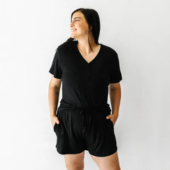 Black Women's Pajama Shorts